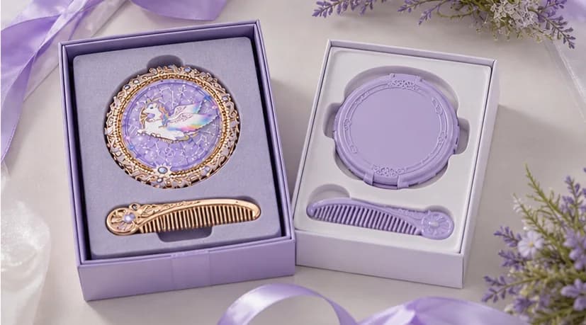 Protective packaging comparison for metal and plastic beauty accessories